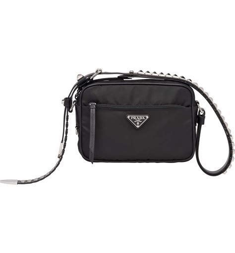 prada micro bags|Prada small nylon camera bag.